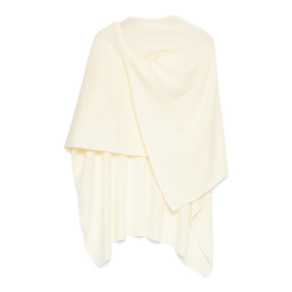 Omslagdoek Wol wit