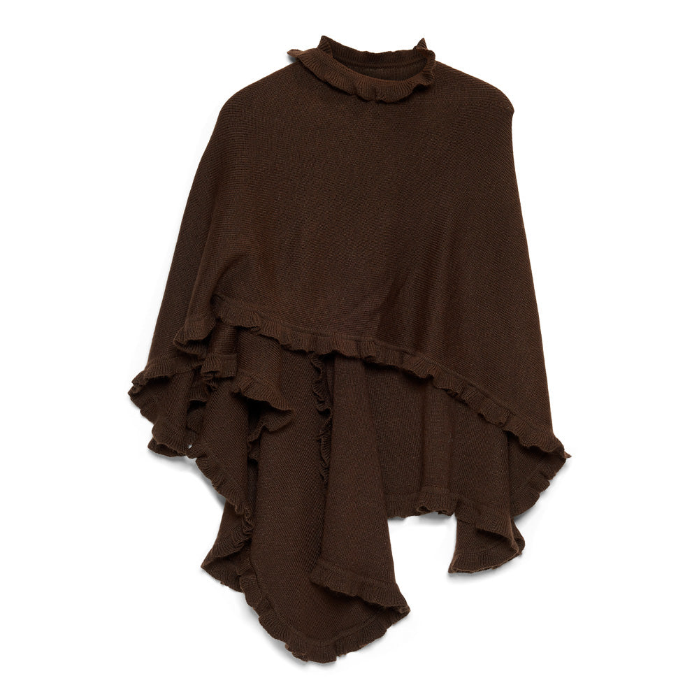 Omslagdoek Donker bruin