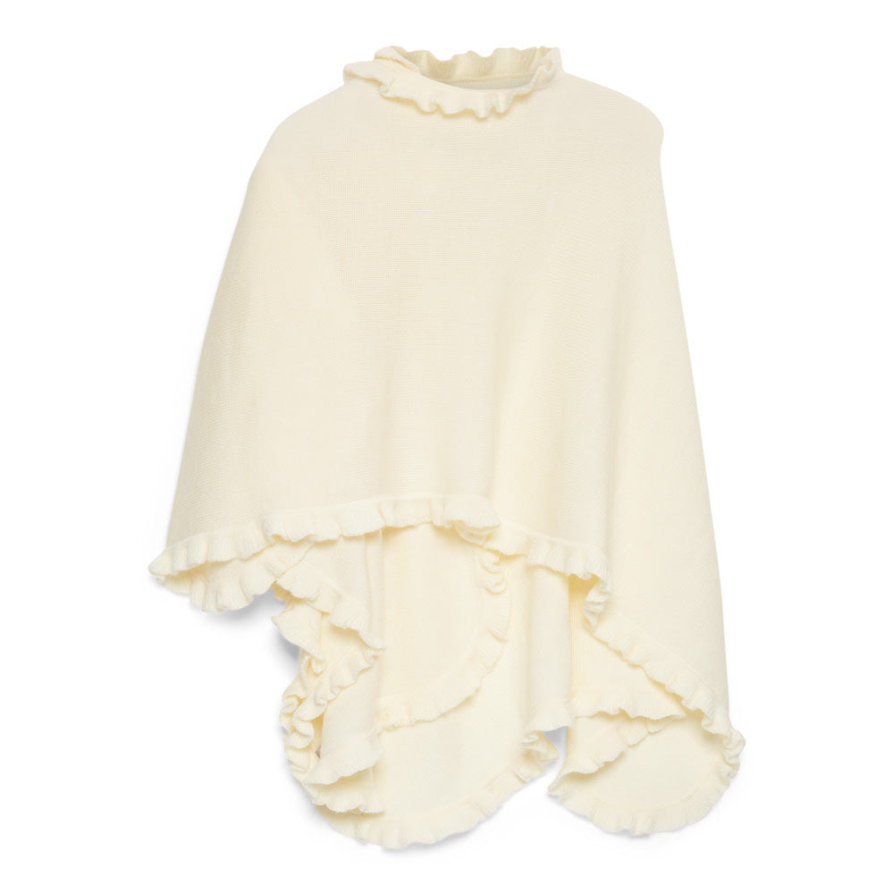Omslagdoek Wol wit