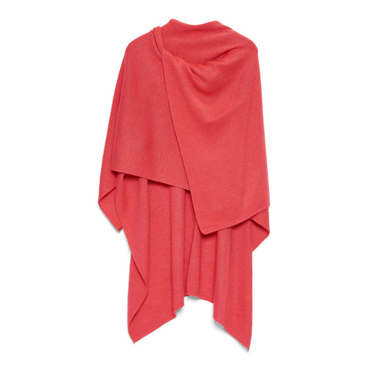 Omslagdoek Koraal rood